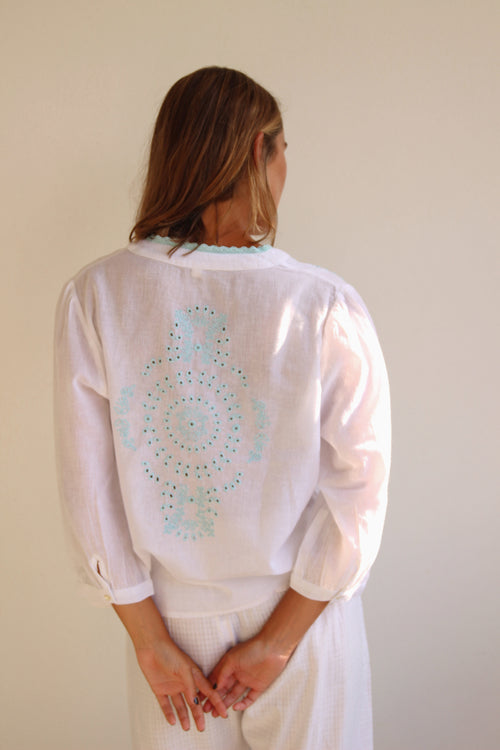 Blusa Cala Azul
