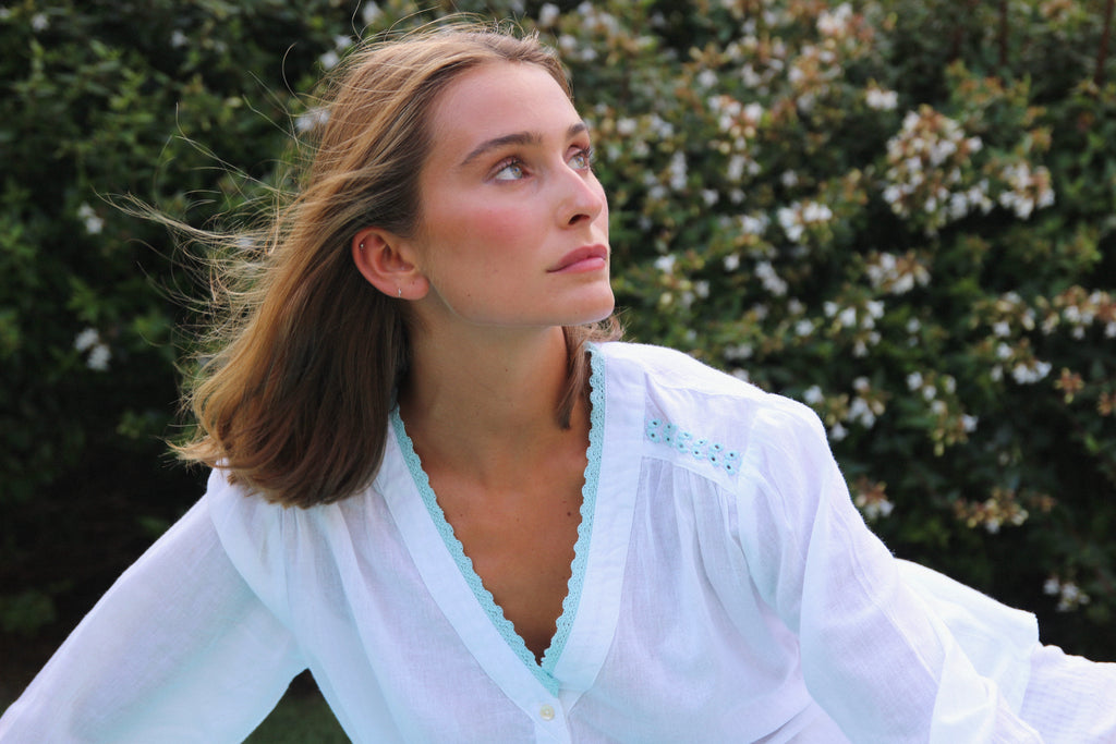 Blusa Cala Azul