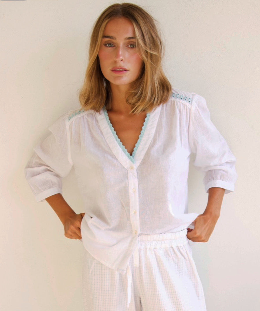 Blusa Cala Azul