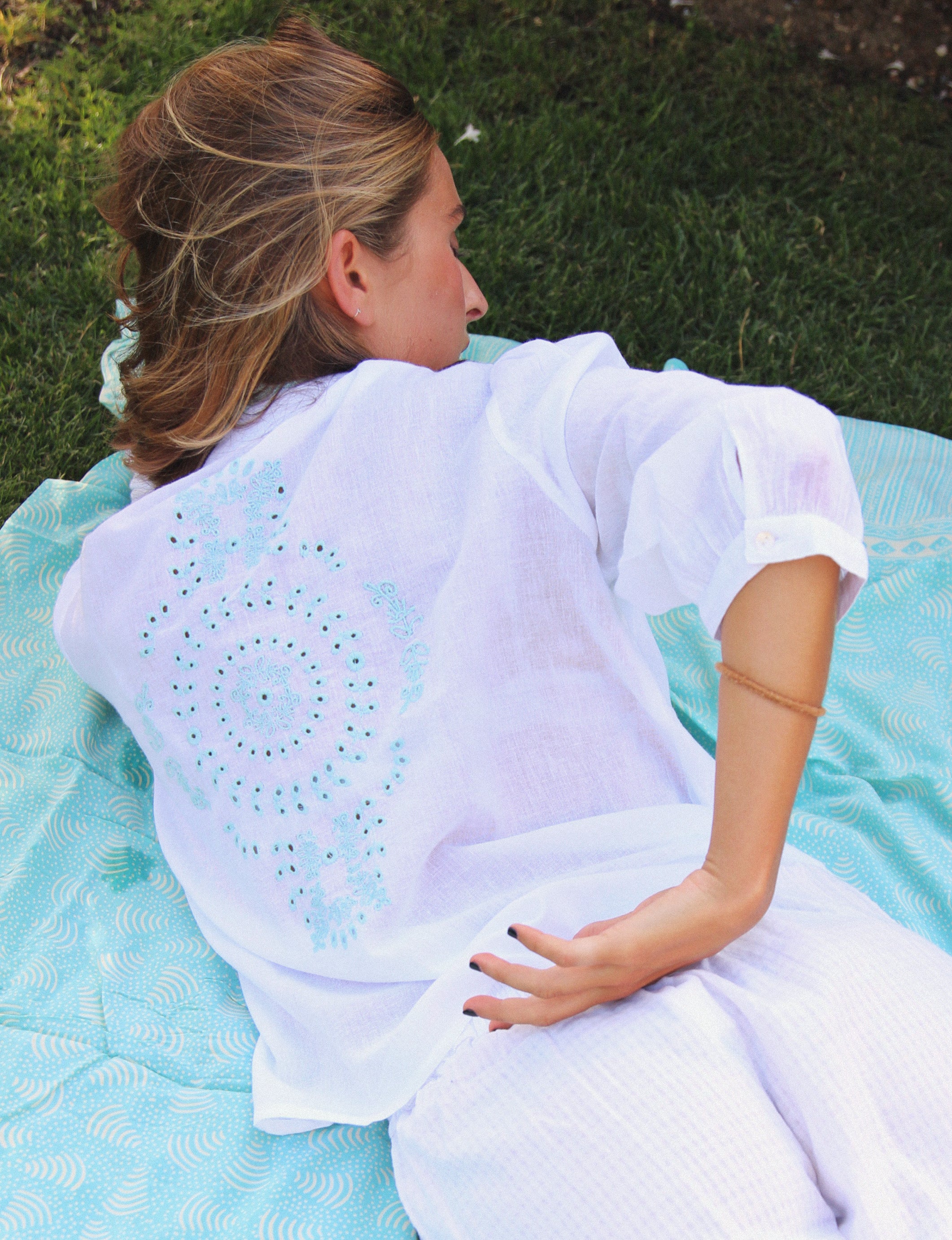 Blusa Cala Azul