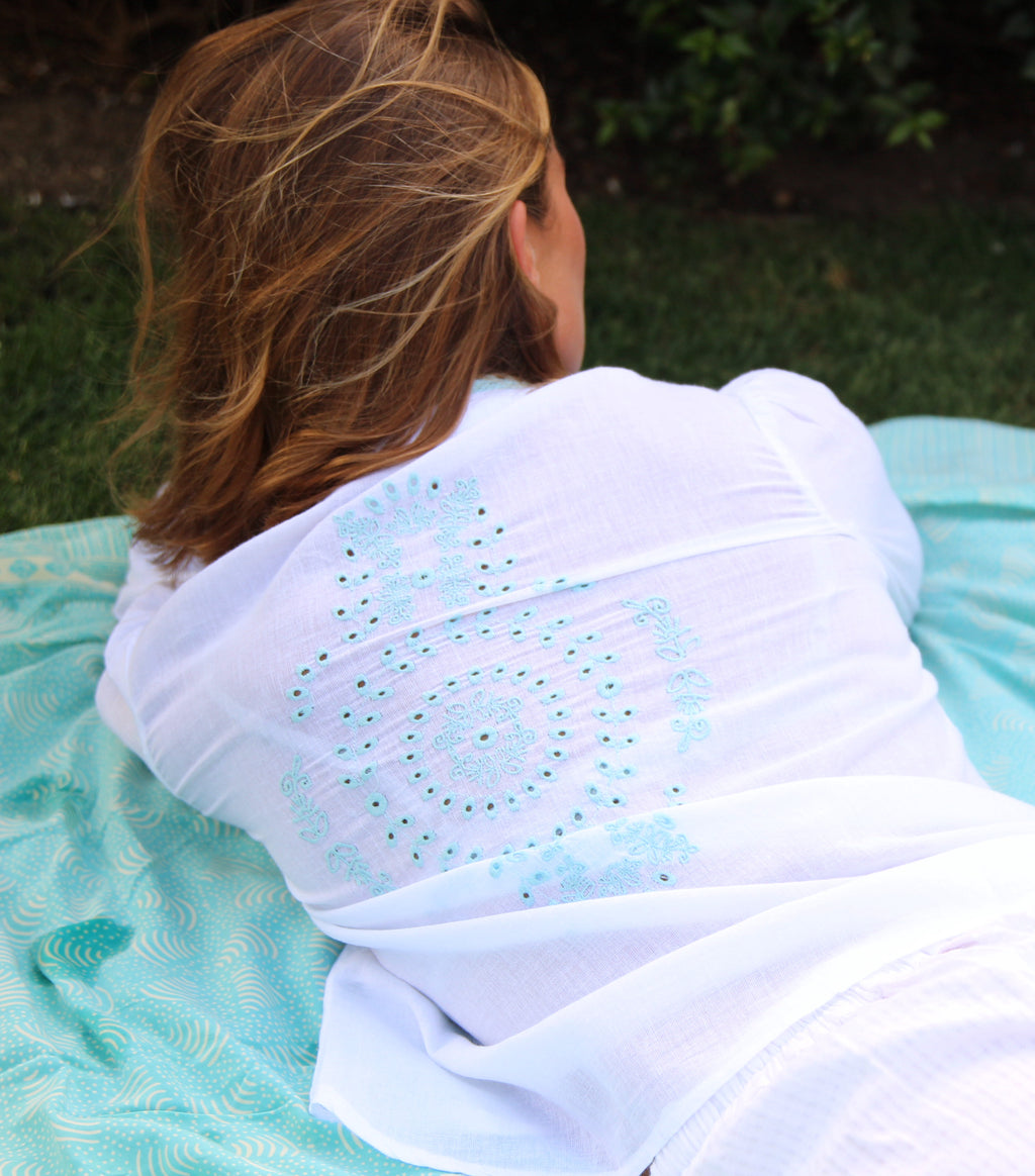 Blusa Cala Azul